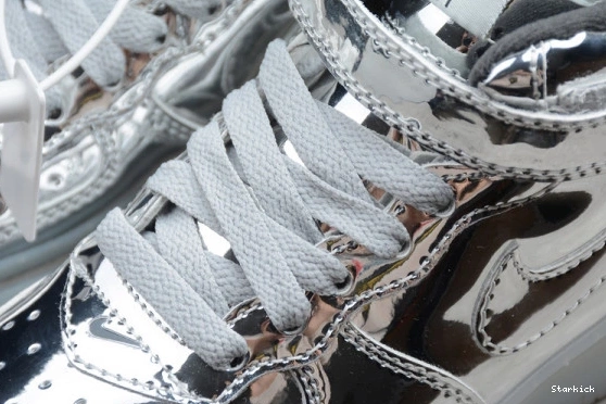 Mid Nike Silver Air Kids 314197-8500 WB Force Metallic 1 0115